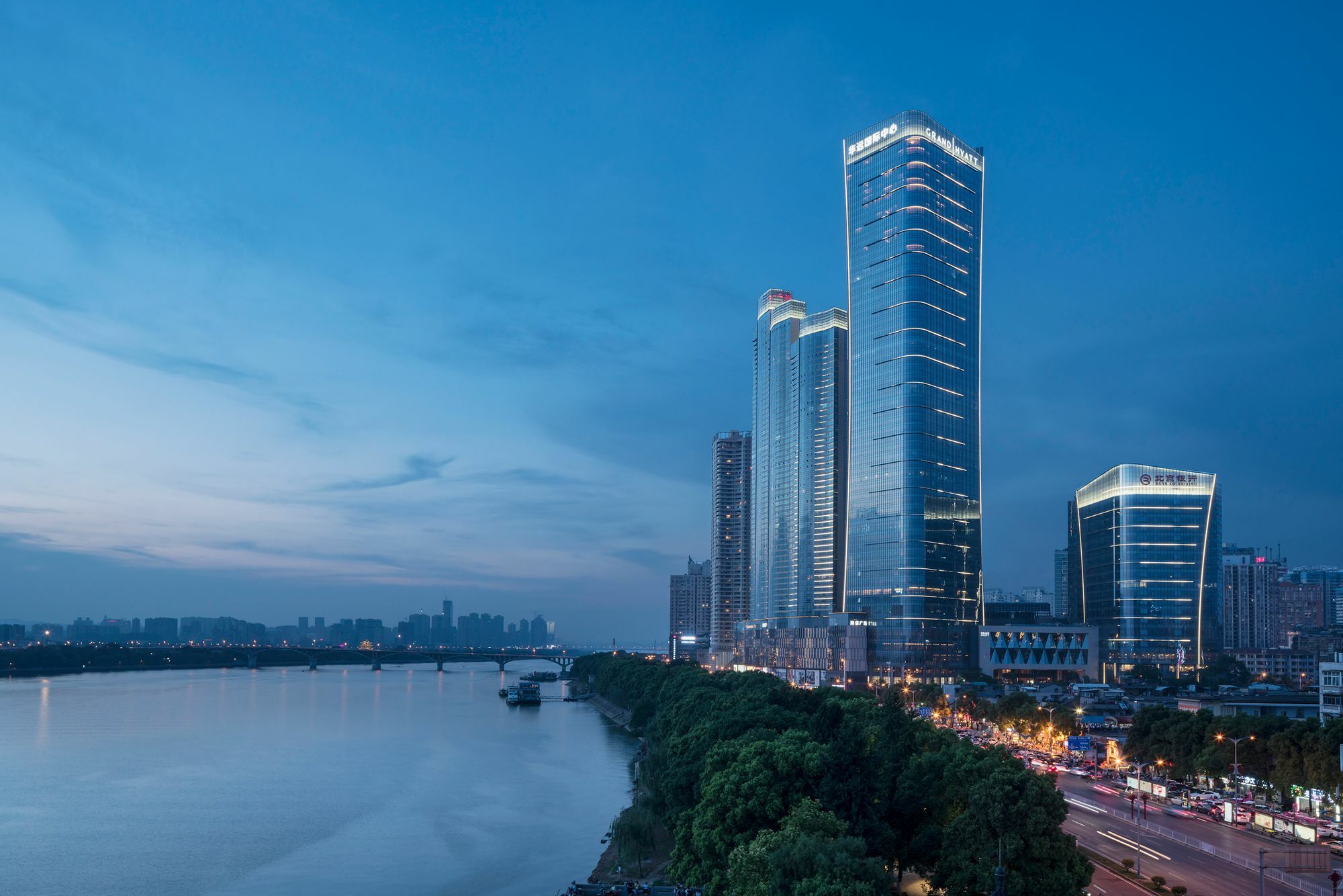Grand Hyatt Changsha-Close To Helong Sports Center Екстериор снимка